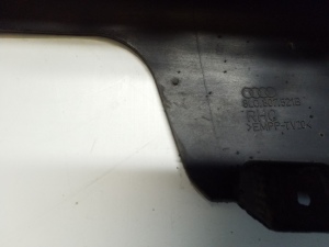 AUDI A3 8L (1996–2003) Rear bumper lower spoiler 8L0807521B - 2
