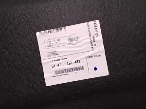 BMW 2 SERIES F45 (2014–2026) Trunk side trim panel 7428421 - 2