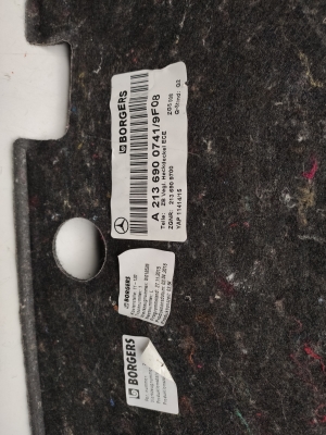 Mercedes Benz E-Class W213 (2017–2026) Trunk lid trim panel A2136900741 - 2