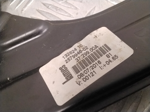 BMW 2 SERIES F45 (2014–2026) Priekšējo durvju logu pacēlājs 2579946 - 4
