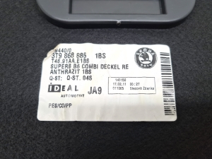 Skoda Superb (2008–2015) Trunk side trim panel 3T9868886 - 2
