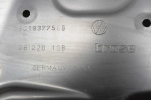 Volkswagen Passat B6 (2005–2010) Priekšējo durvju logu pacēlājs un tā daļas 3C1837756G - 3