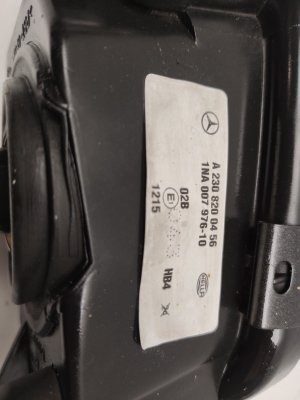 Mercedes Benz SL-Class 230 (2001–2012) Esikaitseraua udutuli A2308200456 - 2