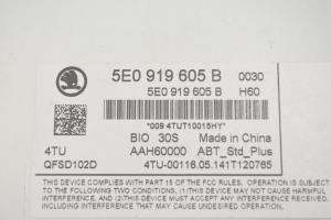 Skoda Octavia III (2013–2019) Audio, Video, Navigation 5E0919605B - 2