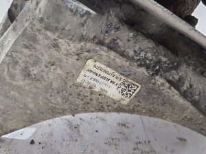 Tesla Model X X (2015–2026) Aizmugurējā rumba un tās detaļas 102741600D - 3
