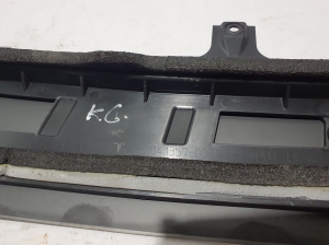 Tesla Model X X (2015–2026) Rear side door outer window molding 104135700C - 4