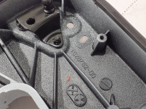 Tesla Model X X (2015–2026) Scharnier Tür hinten oben 102878200 - 2