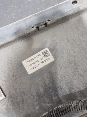 Tesla Model X X (2015–2026) Heckstoßstange 103480400C - 3