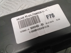 BMW 2 SERIES F45 (2014–2026) Sonstiges Teil der Mittelkonsole 9263402 - 2