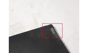 Tesla Model X X (2015–2026) Trunk carpet 110870100C - 2