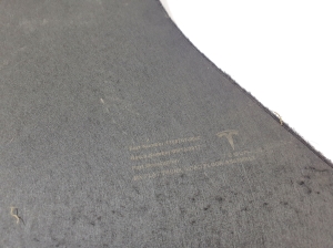 Tesla Model X X (2015–2026) Trunk carpet 110870100C - 4