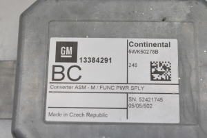 Opel Astra J (2009–2017) GPS control unit 13384291 - 2