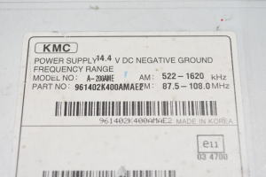 Kia Soul (2008–2013) Autoraadio 961402K400 - 3
