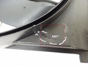 Mercedes Benz SLK-Class 171 (2004–2011) Dzesēšanas ventilators un tā daļas A2035000593 - 3