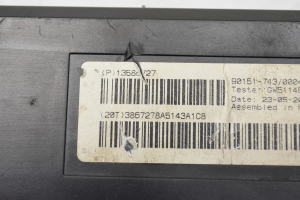 Opel Astra J (2009–2017) module de commande de climatisation 13586727 - 4