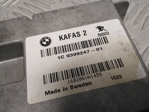 BMW 2 SERIES F45 (2014–2026) Camera control module 9399247 - 2