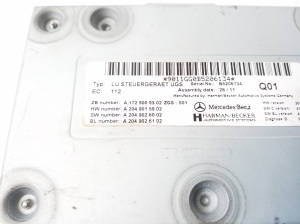 Mercedes Benz C-Class 204 (2007–2014) Module de commande multimédia A1729009302 - 3