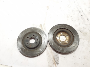 AUDI Q5 (2017–2026) Rear brake disc 80A615601C - 3