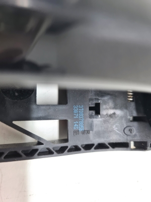 Skoda Superb (2008–2015) Front door external opening handle and its details 3T0837885E - 2