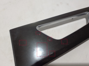 AUDI Q8 (2018–2026) Rear side door panel trim 4M867450D - 2