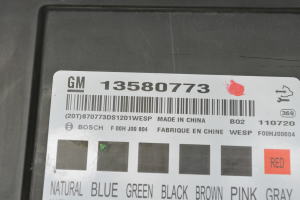 Chevrolet Cruze (2009–2015) Comfort control module 13580773 - 4