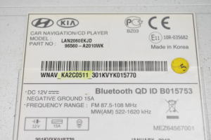 Kia ceed (2012–2018) Radio / CD-Player / DVD-Player / Navigation 96560A2010WK - 5