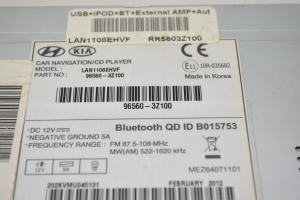 Hyundai i40 (2011–2026) Autoraadio 965603Z100 - 2