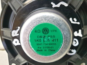 Volkswagen Golf V (2003–2009) Lautsprecher Tür vorne 1K0035411 - 2