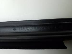 Mercedes Benz A-Class 176 (2012–2018) Rear side door inner window molding A1767351300 - 2