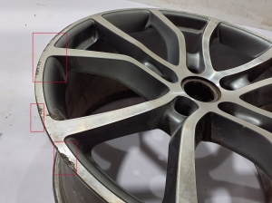 Porsche Cayenne (92A) (2017–2026) Riteņa disks 9Y0601025BJ - 4