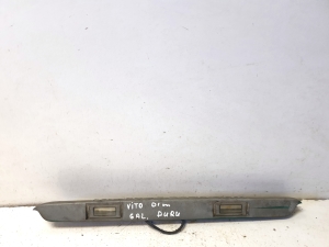 License plate light housing - A6387431130