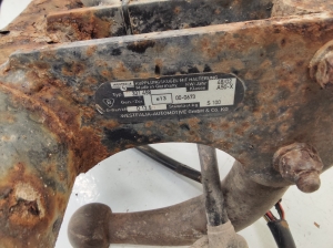 Ford Galaxy (1995–2006) Tow hitch and its parts 321458 - 2