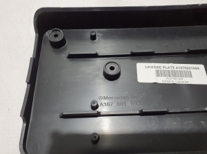 Mercedes Benz GLS 167 (2019–2026) Front bumper license plate holder A1678851909 - 2