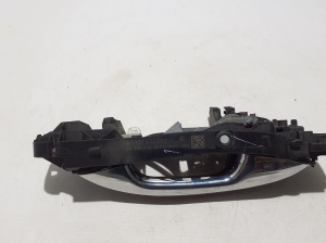 Mercedes Benz GLS 167 (2019–2026) Rear side door exterior handle and its parts - 2