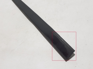 Mercedes Benz GLS 167 (2019–2026) Windshield pillar outer molding A1676900900 - 3