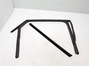 CUPRA Formentor I (2020–2026) Rear side door outer window molding 5FF839431B - 2