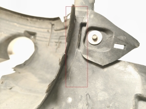 Mercedes Benz B-Class 246 (2011–2017) Front wheel arch liner A2466900930 - 2