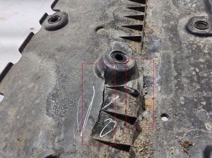   Underbody shield  - 748146511R 