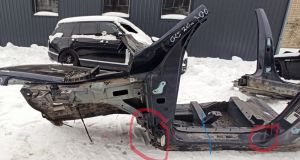 Mercedes Benz GLS 167 (2019–2026) Eesmine tugijalg A1676207901 - 3