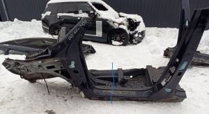 Mercedes Benz GLS 167 (2019–2026) Eesmine tugijalg A1676207901 - 5