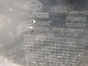 Hyundai i30 (2007–2011) Heckstoßstangen Unterspoiler 866122R500 - 2