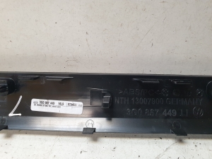 Volkswagen Passat B8 (2014–2023) Rear side door interior handle 3G0867449 - 2