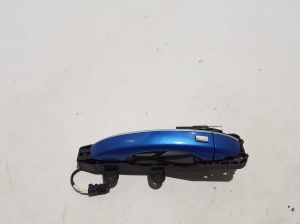 Front door external opening handle and its details - 