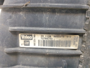 Saab 9-3 (2002–2014) Vahejahuti radiaator 12765753 - 2