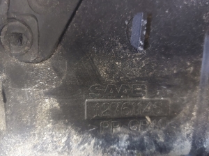 Saab 9-3 (2002–2014) Batteriehalter 12761146 - 4