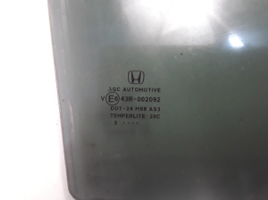 Honda CR-V (2012–2016) Aizmugurējo sānu durvju stikls 73400SWAA00 - 3