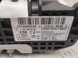 Mercedes Benz EQE X294 (2022–2026) Põlveturvapadi A2978606500 - 3