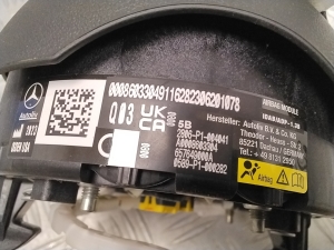 Mercedes Benz EQE X294 (2022–2026) Rooli turvapadi A0008603304 - 3