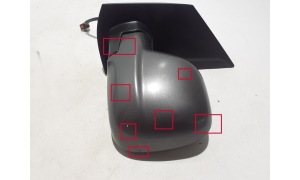 TOYOTA ProAce (2016–2026) Side mirror and its parts SU001A5696 - 2