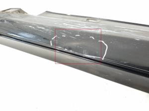 Mercedes Benz A-Class 177 (2018–2026) Schwellerverkleidung außen A1776904601 - 5